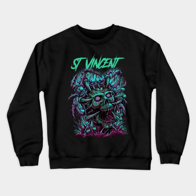 ST VINCENT BAND Crewneck Sweatshirt by Angelic Cyberpunk